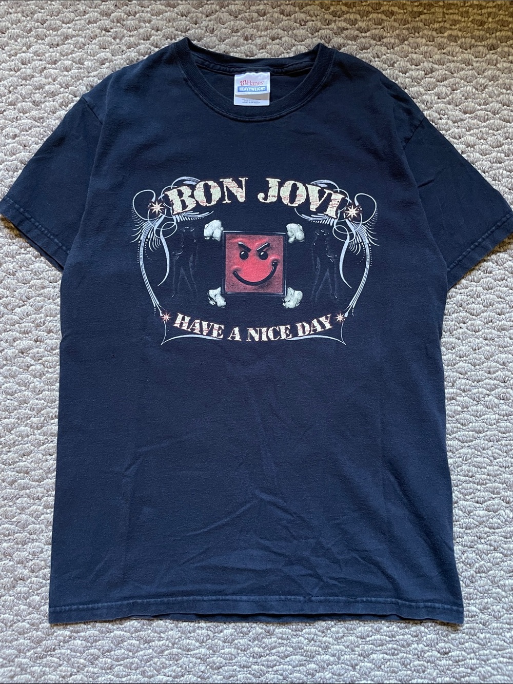 2005 Bon Jovi have a nice day tour t shirt